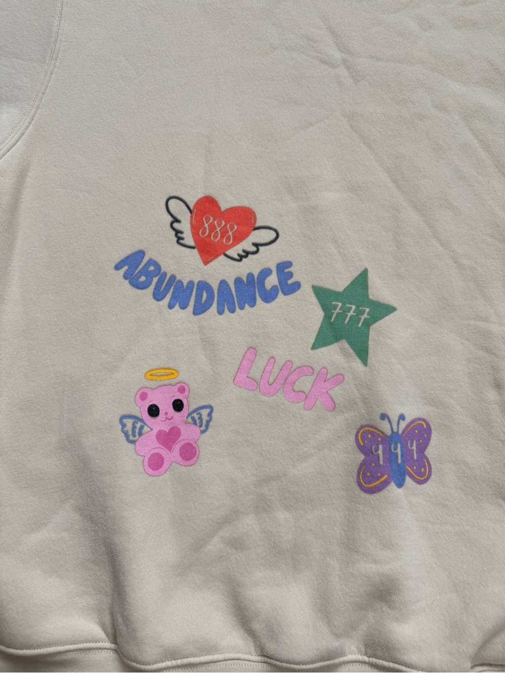 The Mayfair Group Angels All Around You Crewneck M/L sweatshirt ISCREAMCOLOUR - Picture 10 of 14